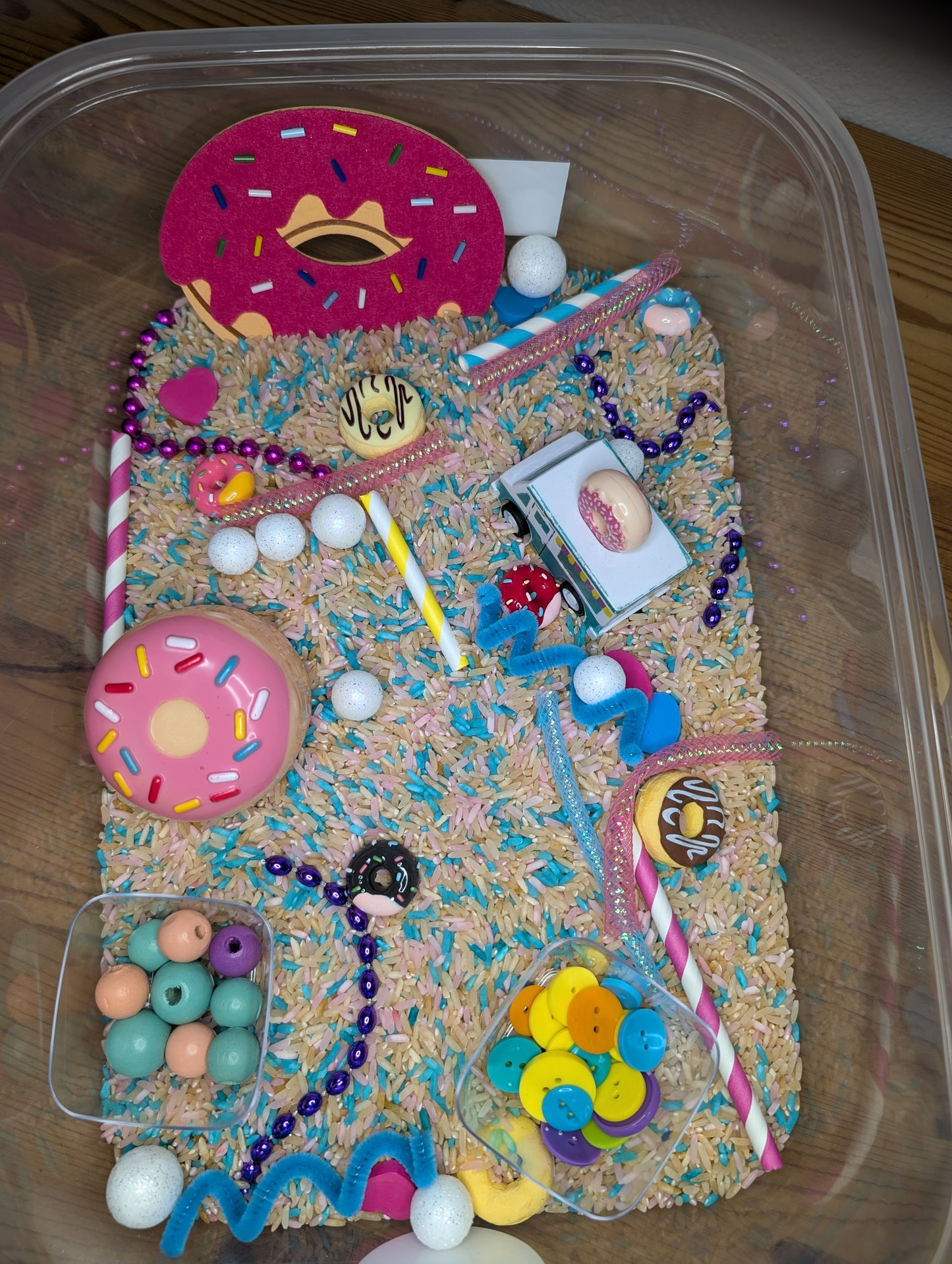 Doughnut Rice Sensory