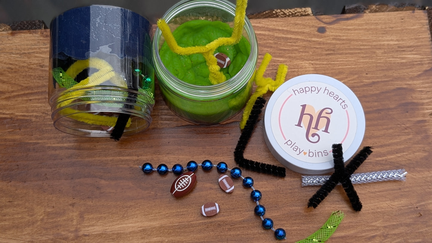 Seahawks Super Bowl Inspired Mini Jar