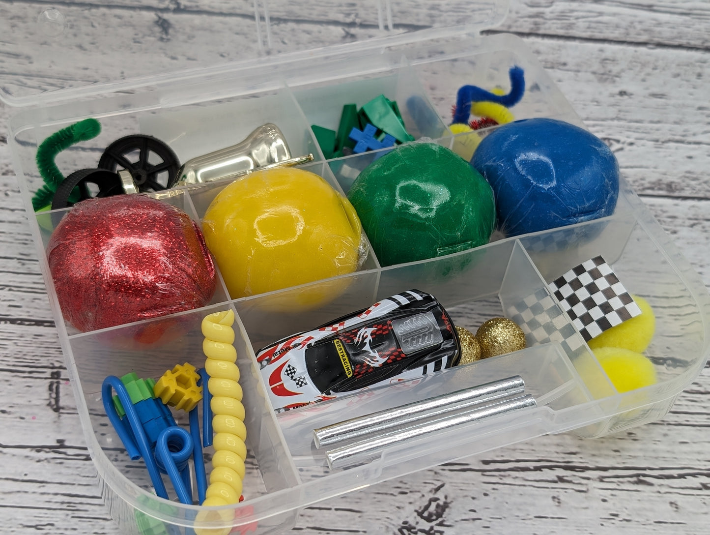 Car Play Dough Kit