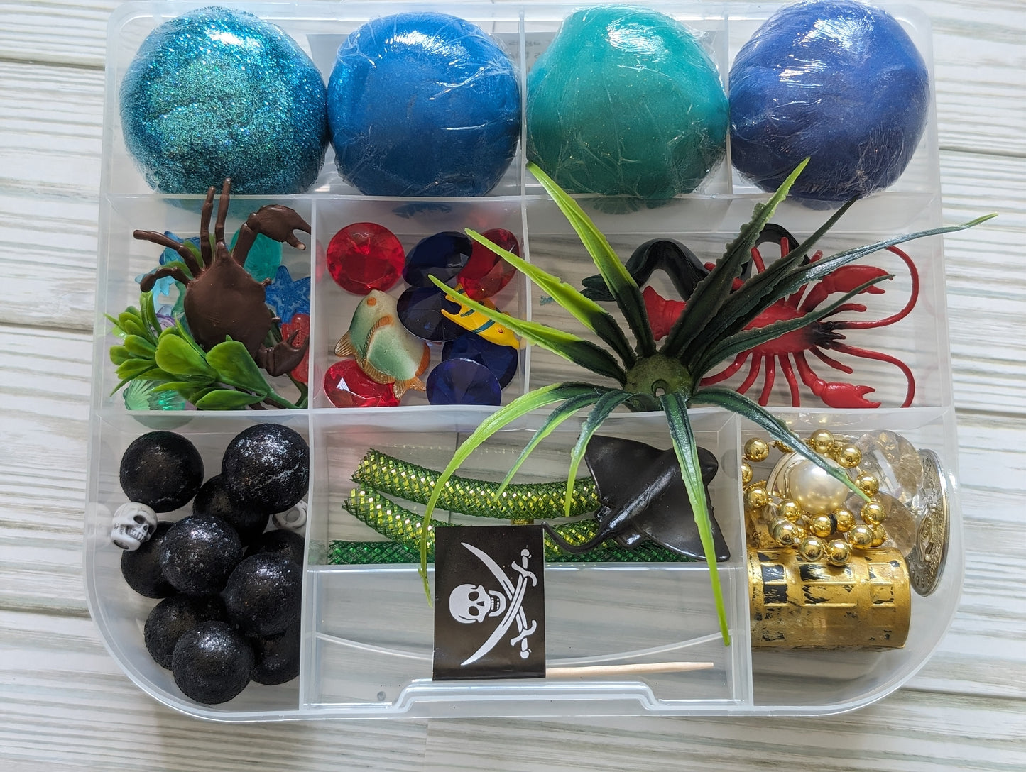 Ocean Play Dough Kit