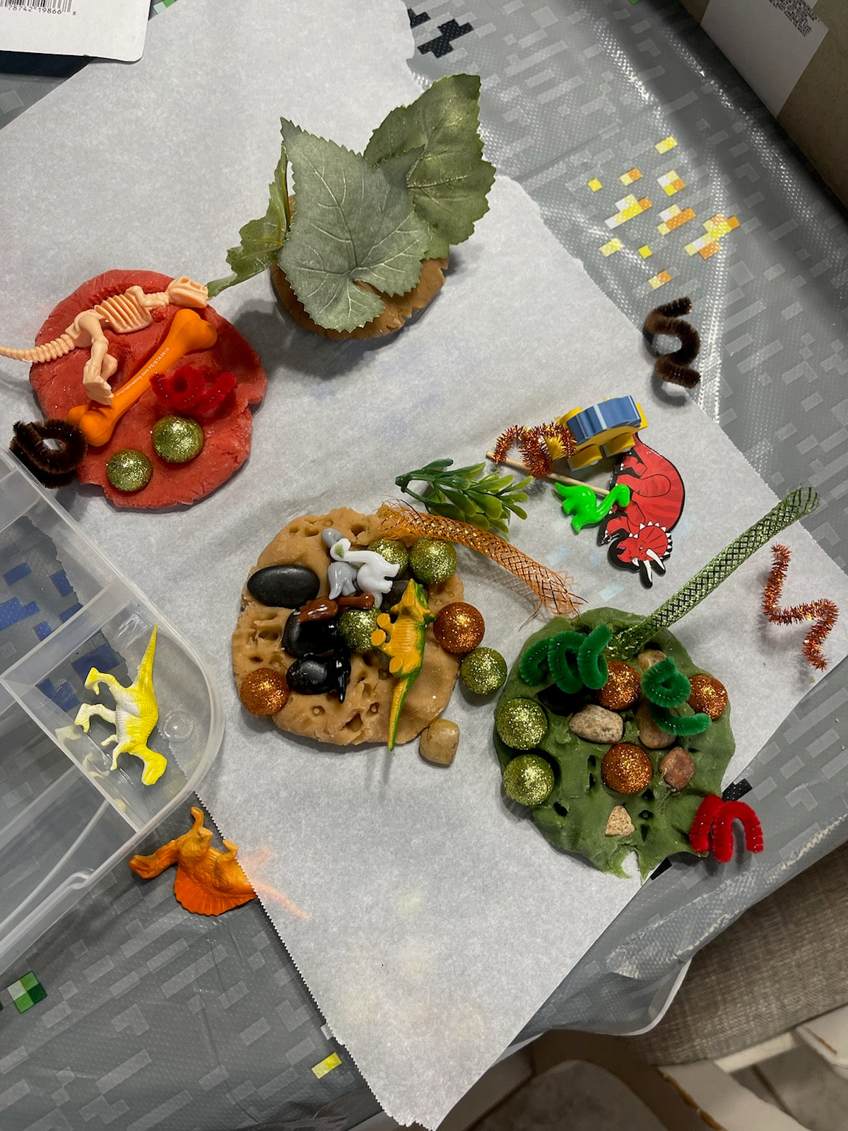 Dinosaur Play Dough