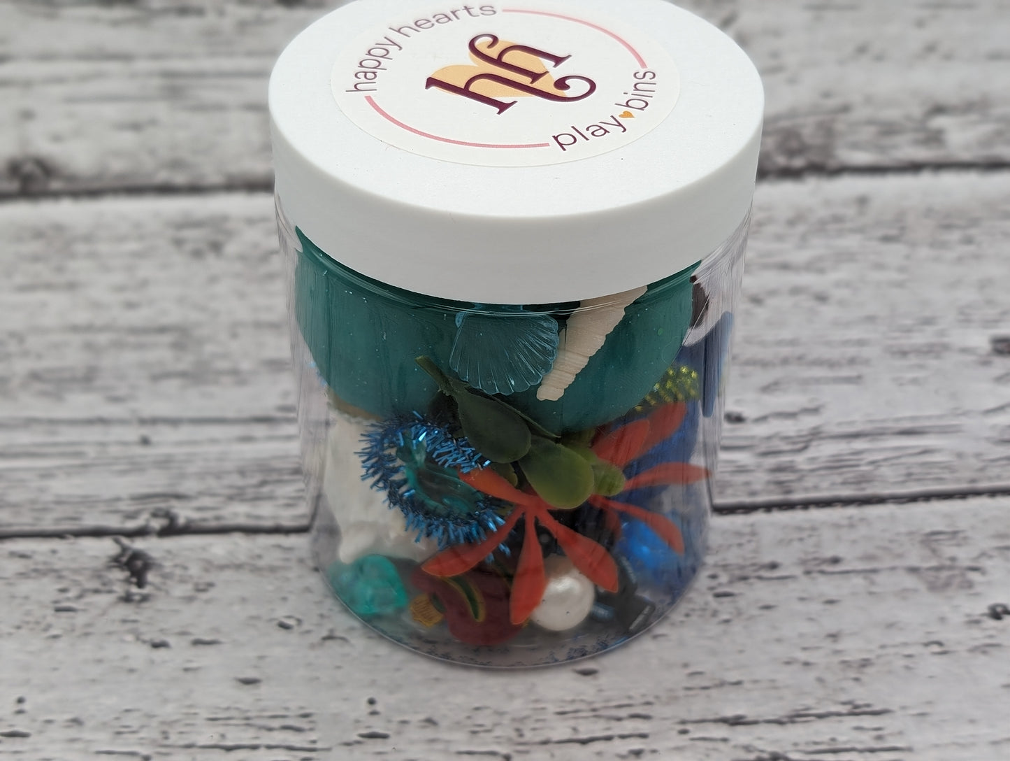 Ocean Play Dough Jar