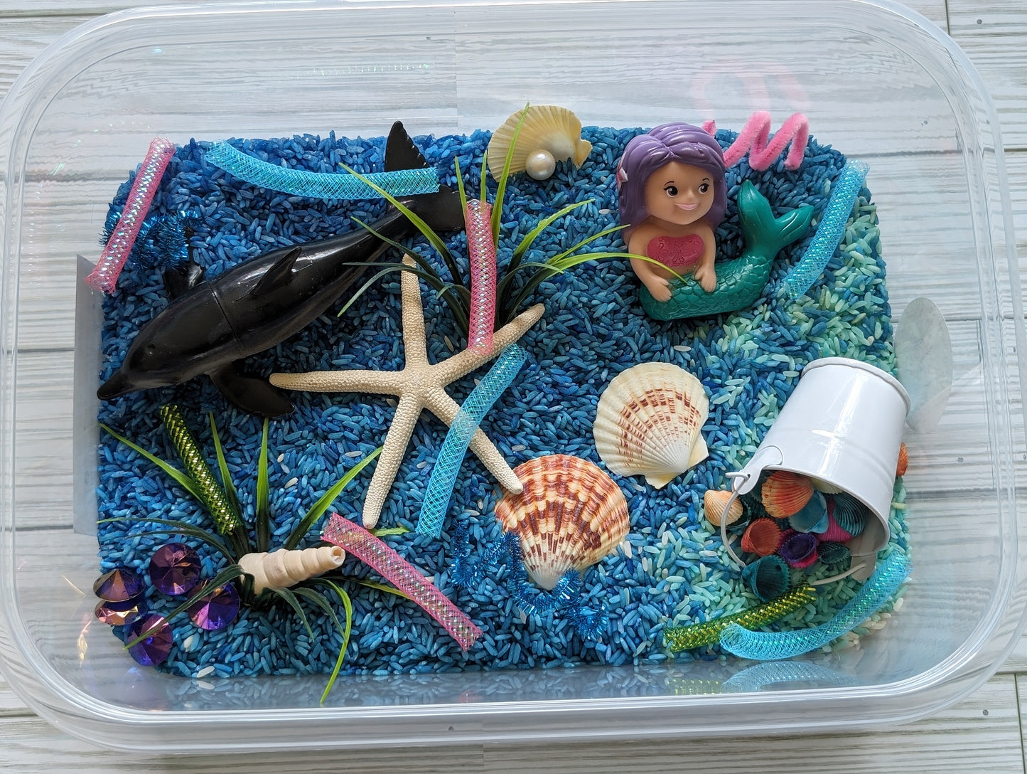 Mermaid Rice Sensory