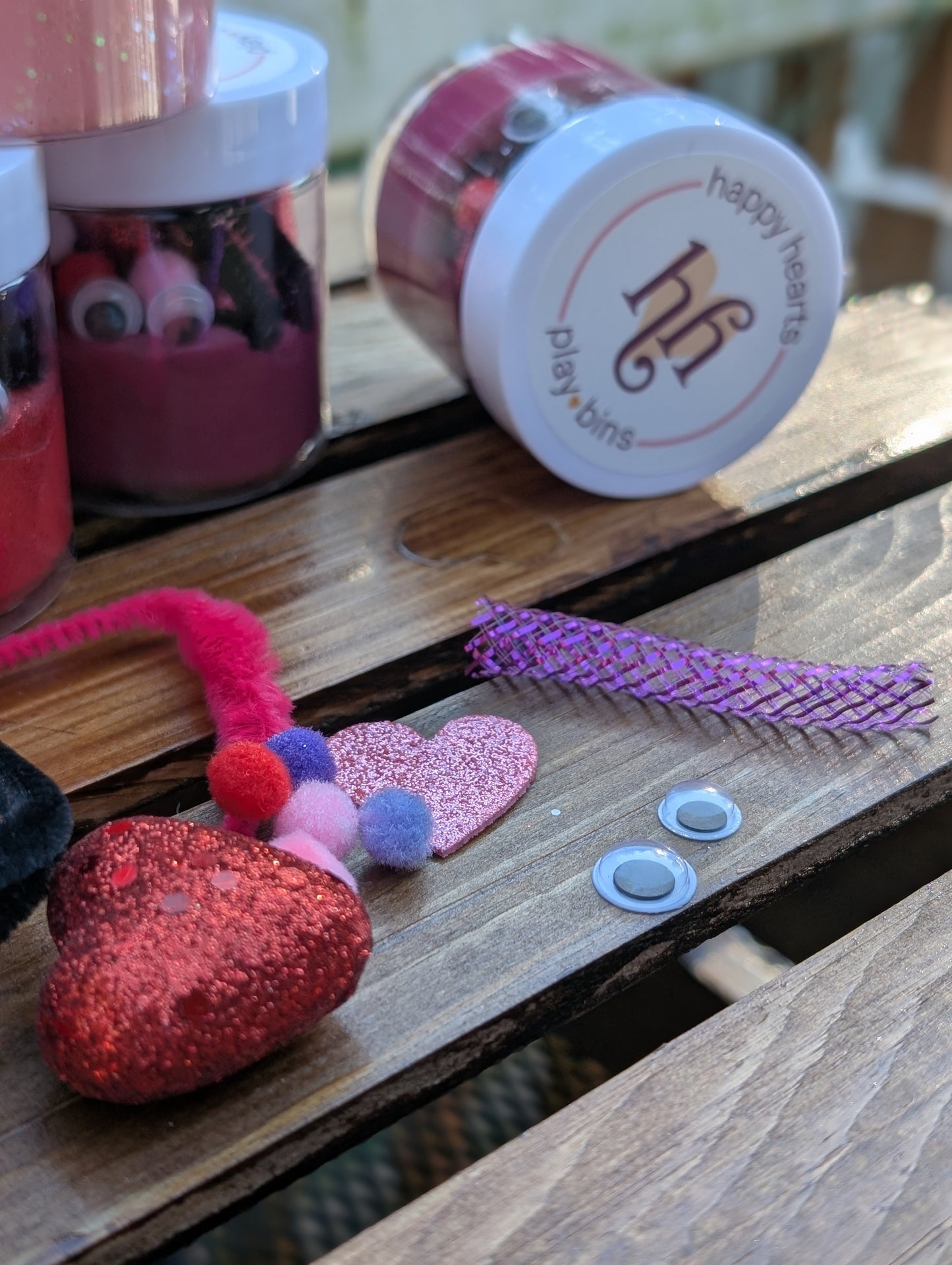 Love Bug Mini Play Dough Jar