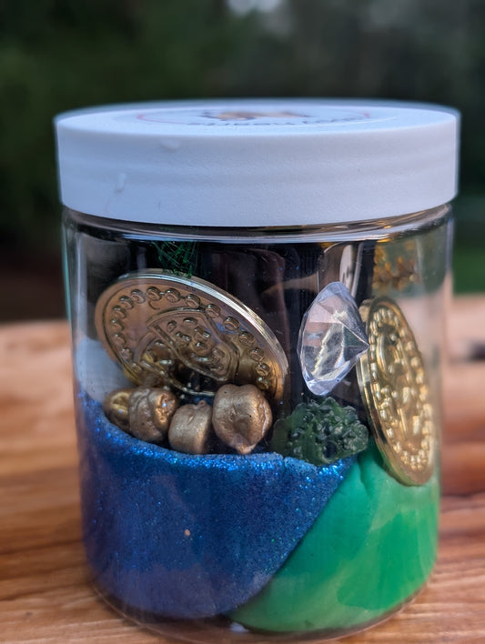 Ocean Play Dough Jar